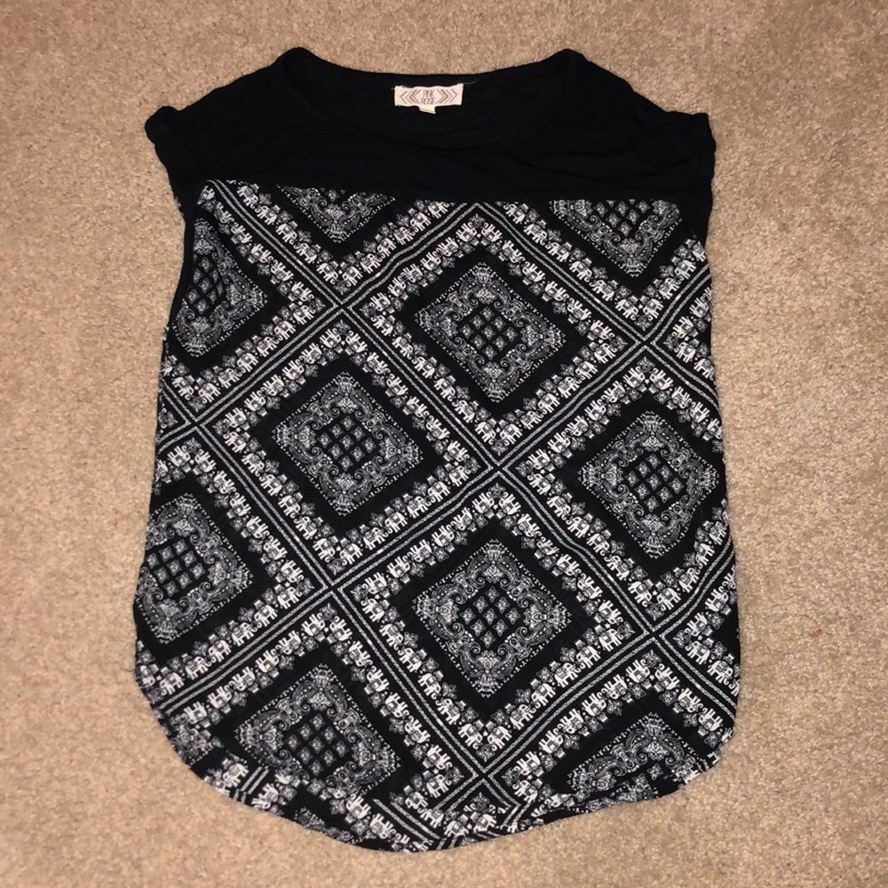 Adorable Elephant Patterned Blouse!